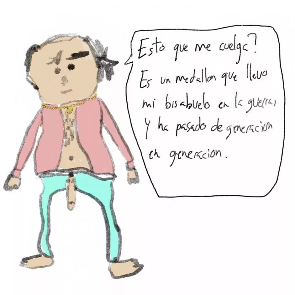 esto que me cuelga